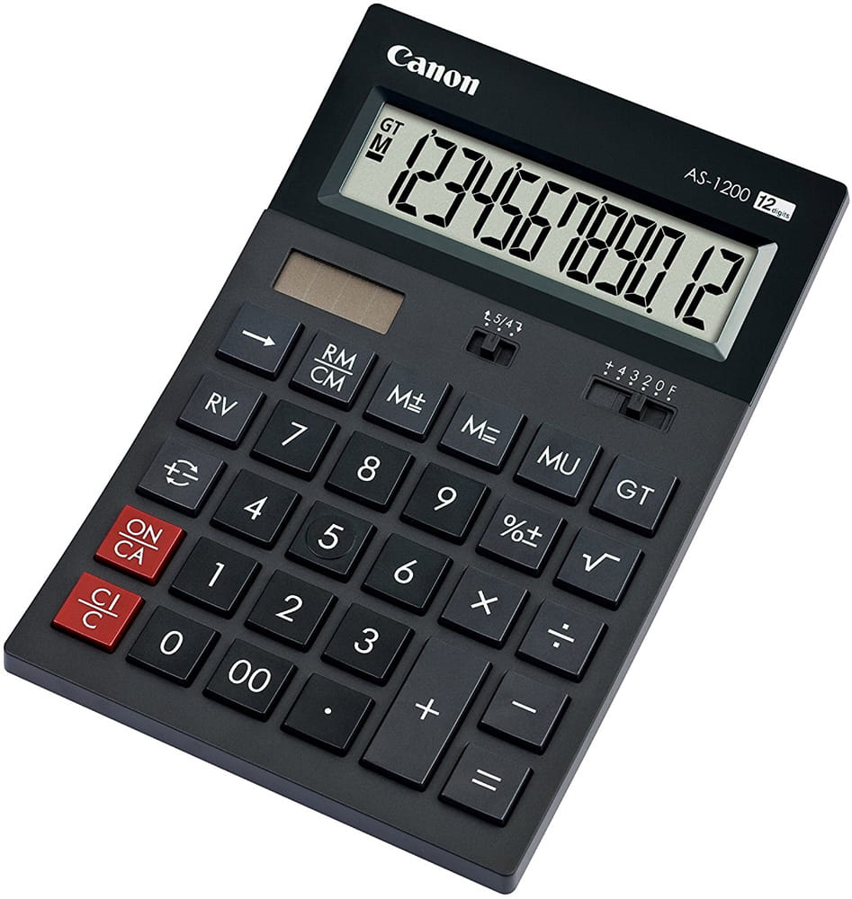 Calculator Canon AS-1200 / 12 digit /