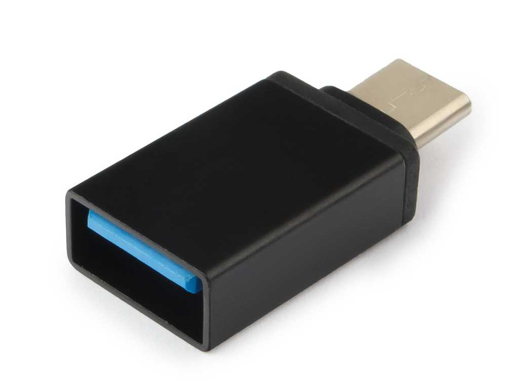 Adapter Gembird A-USB2-CMAF-01 / Type-C-USB2.0 / Black