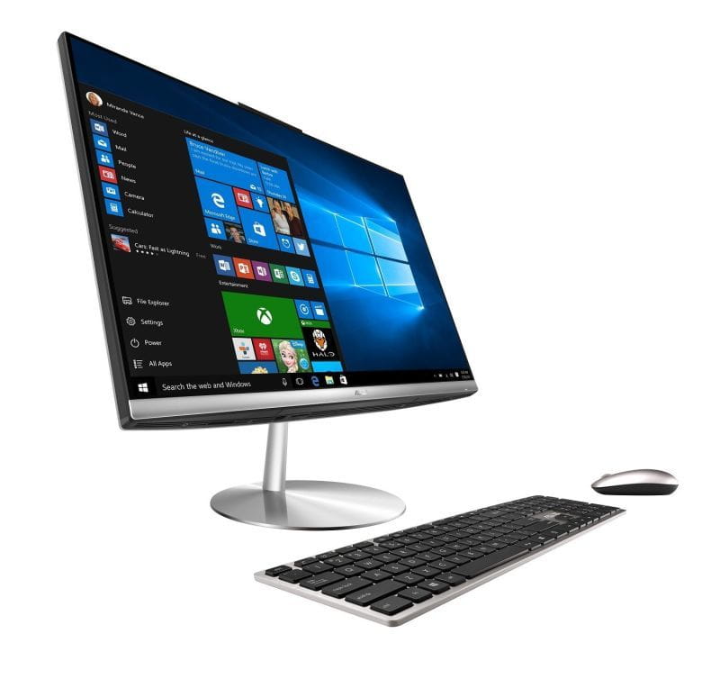 AIO ASUS Zen ZN242GDK / 23.8" IPS FullHD / i5-8300H / 16Gb DDR4 / 128GB SSD + 1.0TB HDD / NVIDIA GeForc GTX 1050 GDDR5 4GB / Windows 10 / Silver