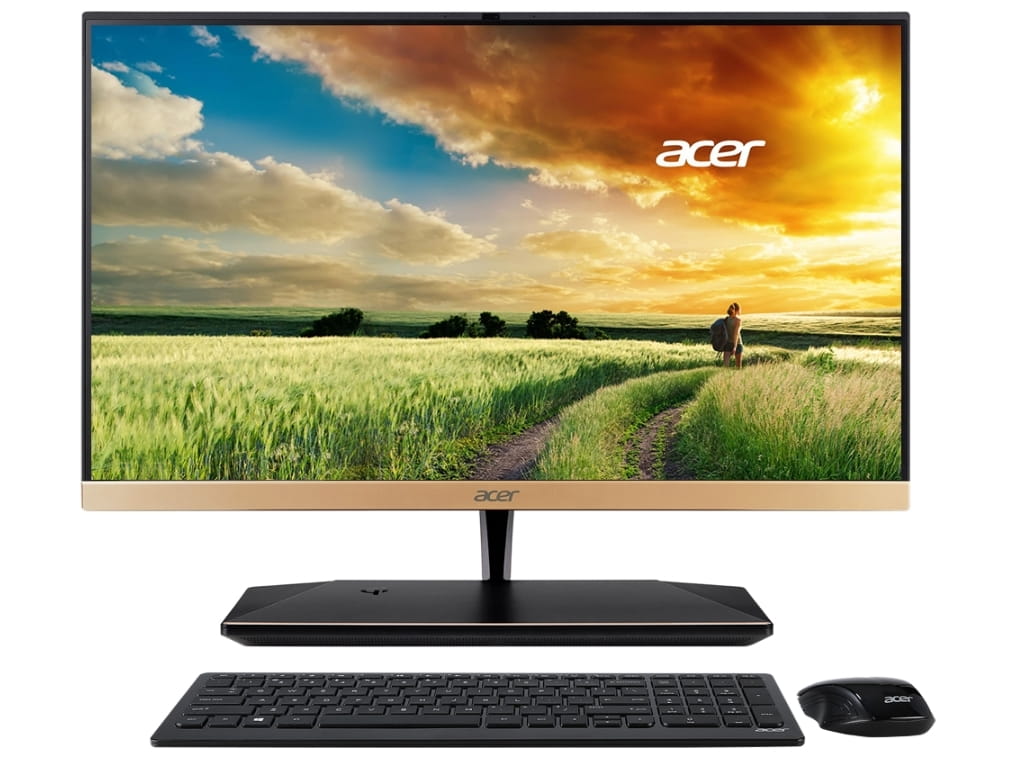 AIO Acer Aspire S24-880 / 23.8" FullHD / i5-8250U / 8GB DDR4 / 1.0TB HDD / Intel HD 620 Graphics / Endless OS / DQ.BA9ME.005 / Black