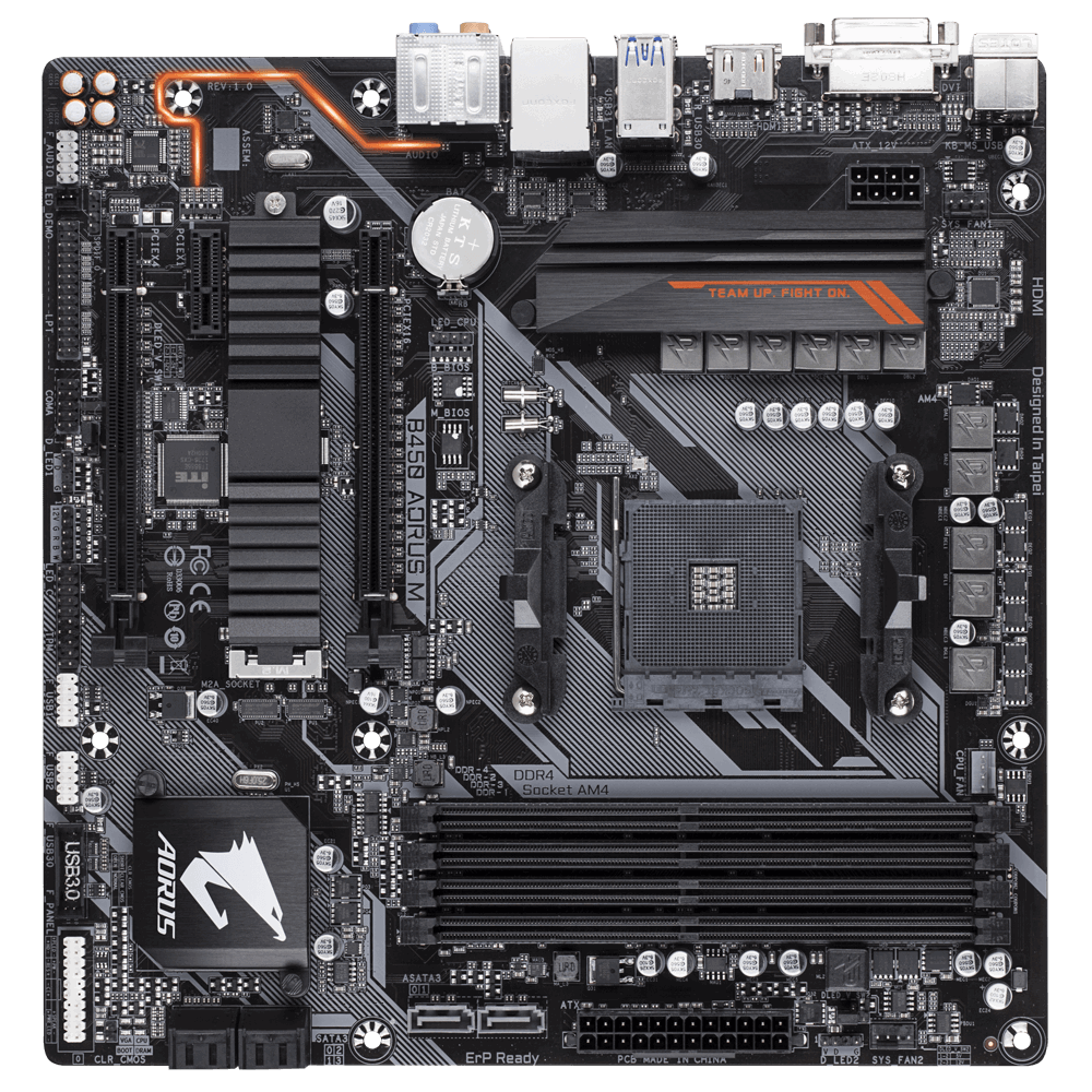 MB GIGABYTE B450 AORUS M / AM4 / AMD B450 / mATX /
