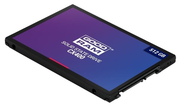 2.5" SSD GOODRAM CX400 / 512GB / 7mm / Phison PS3111-S11 / 3D NAND TLC / SSDPR-CX400-512 /
