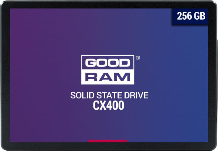 2.5" SSD GOODRAM CX400 / 256GB / 7mm / SATAIII / Phison PS3111-S11 / 3D NAND TLC / SSDPR-CX400-256 /