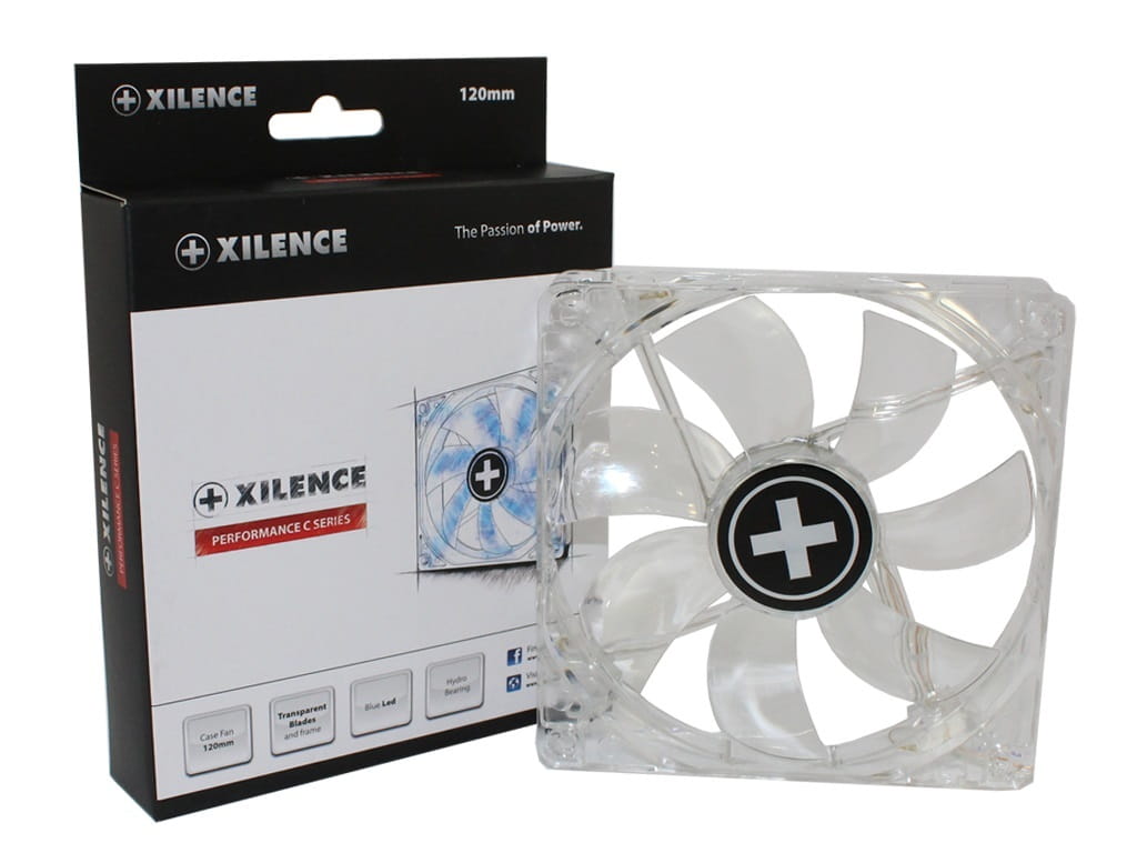 Case Fan Xilence XPF120.R.TBL / 1400rpm / 68CFM / Blue