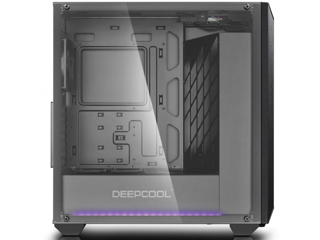Case ATX Deepcool XDC-EARLKASE RGB - Black