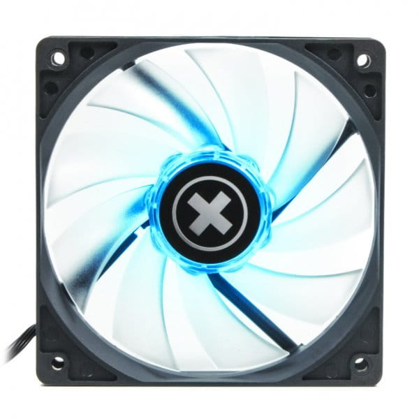 Xilence Performance A+ XPF120RGB-SET / 70CFM / 1600rpm / 32.5dBa / RGB LED Fan + Remote Control Splitter + Receiver / Black