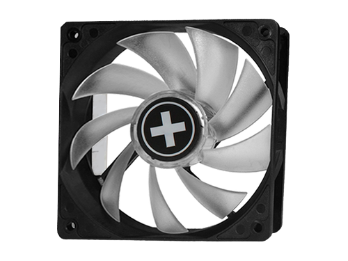 Xilence Performance A+ XPF120RGB-SET / 70CFM / 1600rpm / 32.5dBa / RGB LED Fan + Remote Control Splitter + Receiver / Black