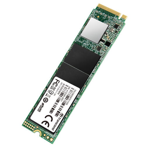 .M.2 SSD Transcend 110S / 128Gb / NVMe / SM2263 / 3D TLC / TS128GMTE110S /