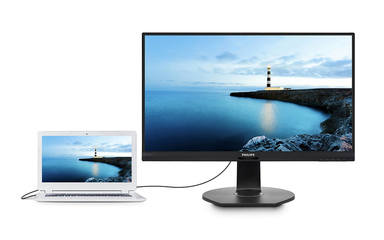 Monitor Philips 272B7QUPBEB / 27.0" IPS W-LED QHD 2560x1440 / 109ppi / 5ms GTG / Pivot / Black