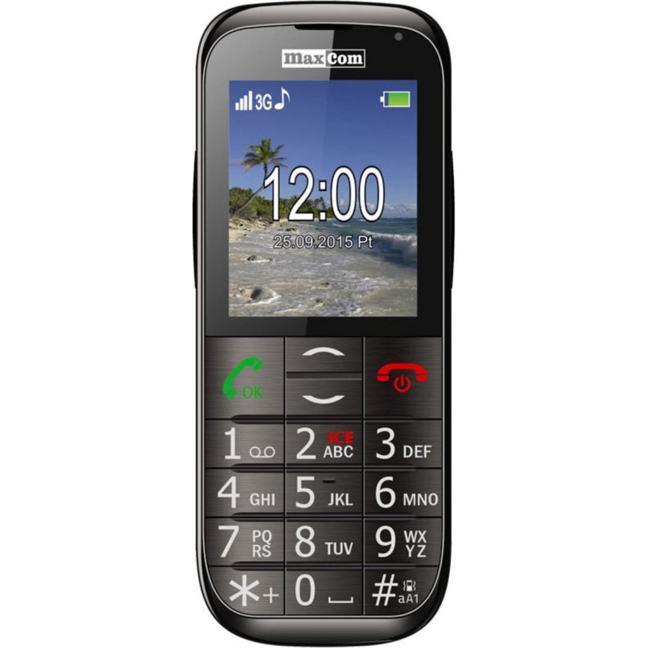 MAXCOM MM721BB 3G / Black