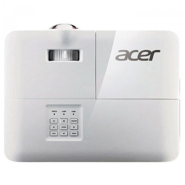 Projector Acer S1286H / DLP 3D / XGA / 3500lm / 20000/1 / MR.JQF11.001 / White