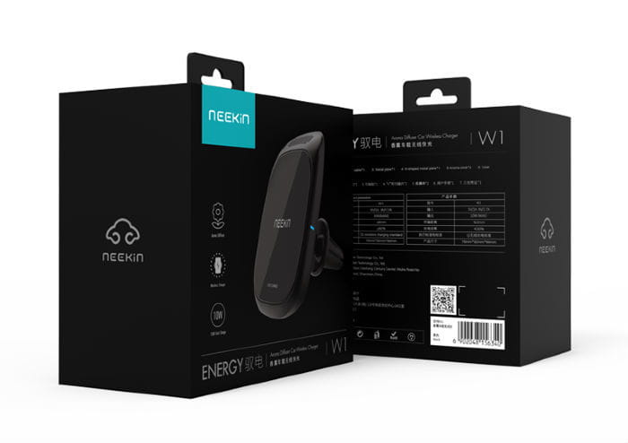 Wireless Charger Nillkin Energy W1 / Car Magnetic / Black