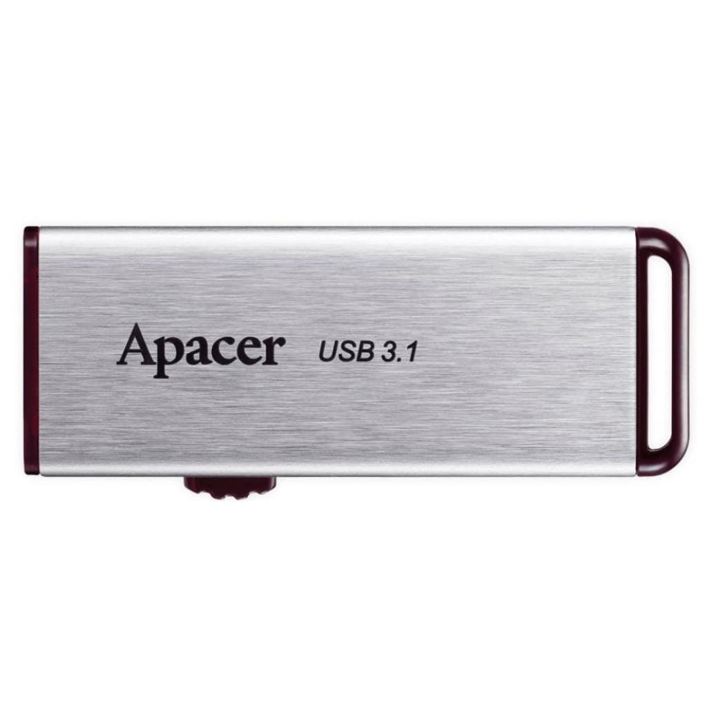 USB3.1 Apacer AH35A / 32GB / Slider / AP32GAH35AS-1 Silver
