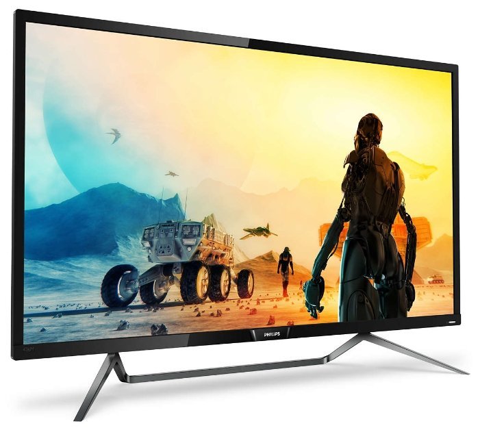 Monitor Philips 436M6VBPAB / 43.0" MVA 4K-UHD / 4ms / HDR-1000 / LED50M:1 / Remote control / USB Hub / Speakers / Black