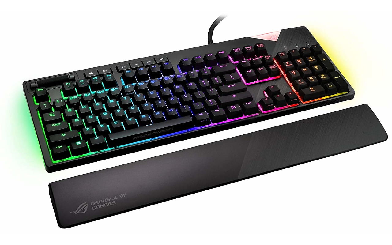 Keyboard ASUS ROG Strix Flare / Mechanical / Cherry MX / RGB / USB hub /