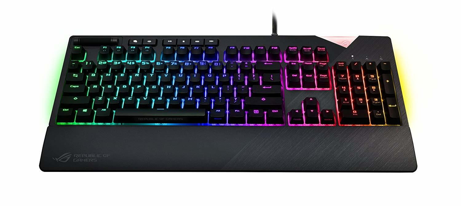 Keyboard ASUS ROG Strix Flare / Mechanical / Cherry MX / RGB / USB hub /