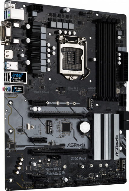 ASRock Z390 PRO4 / ATX S1151 DDR4-4300
