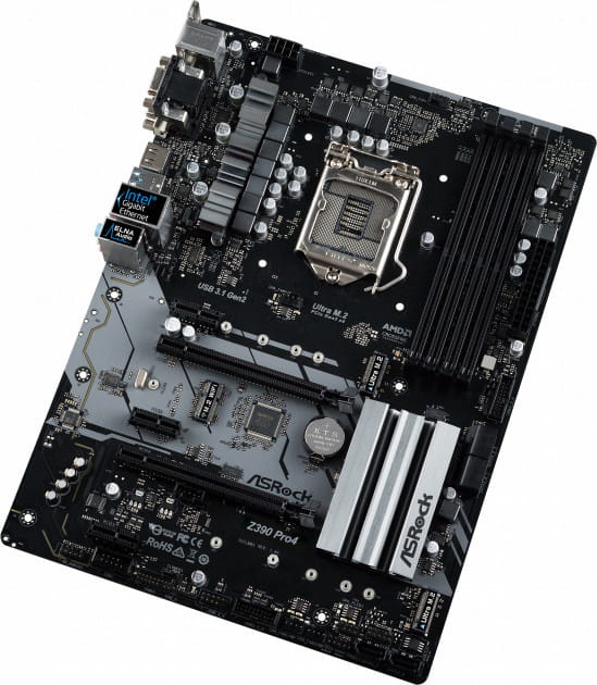 ASRock Z390 PRO4 / ATX S1151 DDR4-4300