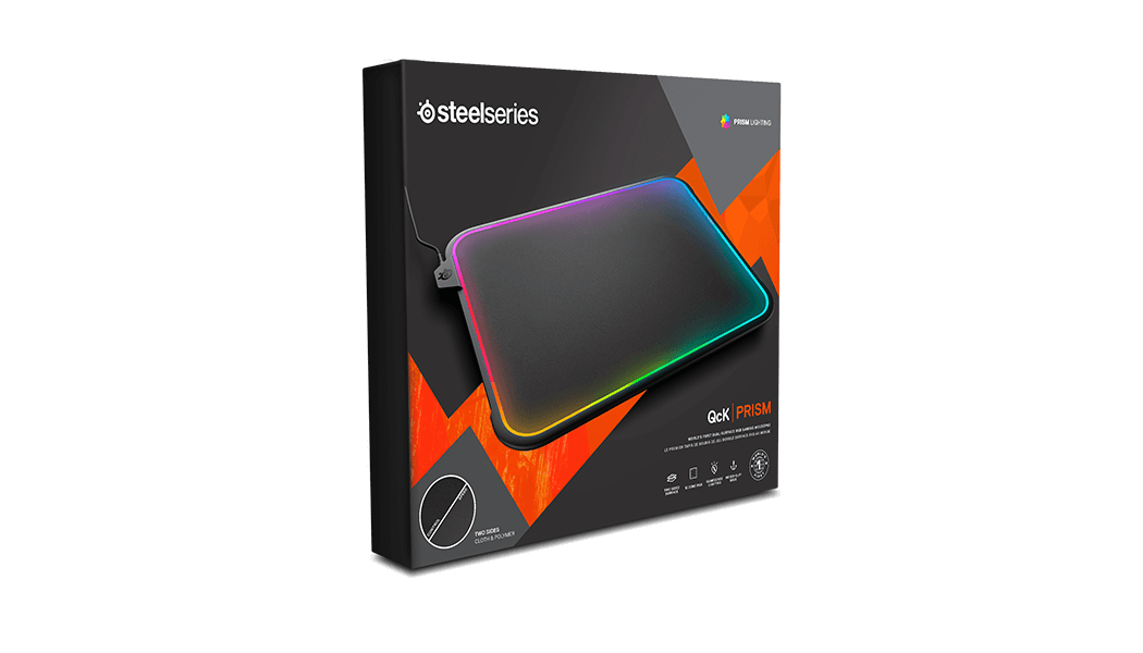 Mousepad Steelseries QcK Prism / with GameSense RGB Lighting Support / SS-63391 / Black