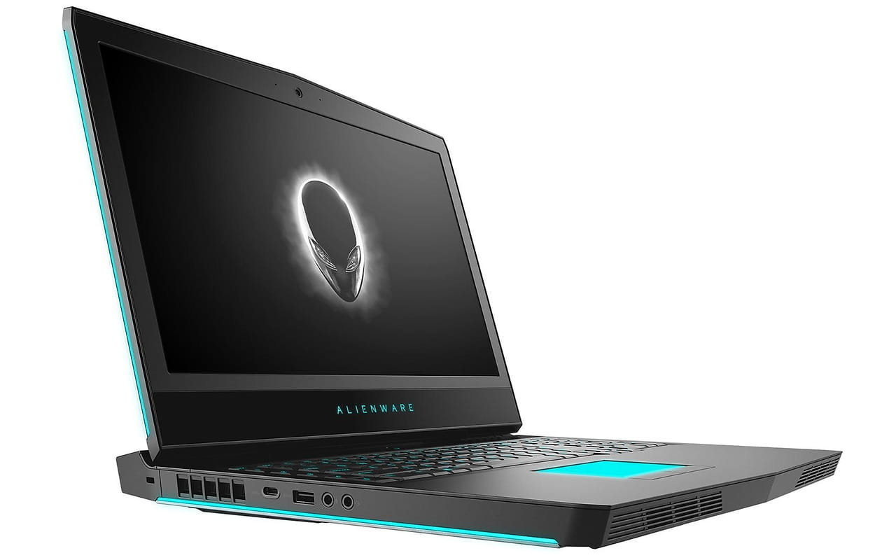 Laptop DELL ALIENWARE 17 R5 / 17.3" IPS FullHD / i9-8950HK / 32Gb DDR4 / 512GB SSD + 1.0TB HDD / GeForce GTX1070 8Gb DDR5 / Windows 10 Home / 273066920 / Silver