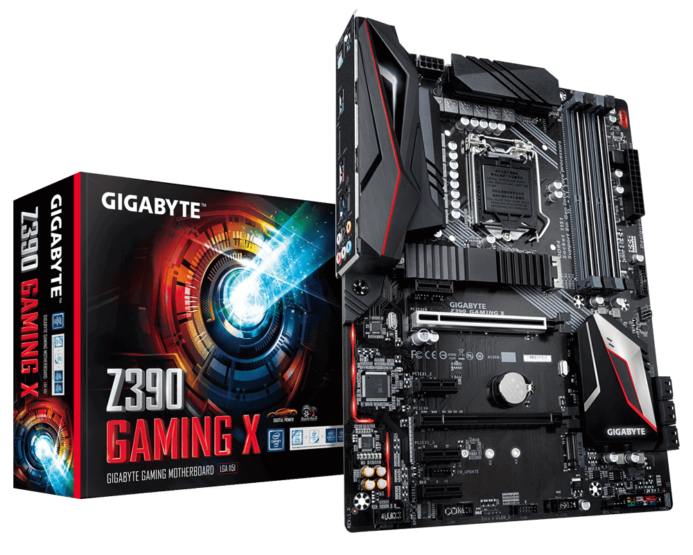 MB GIGABYTE Z390 GAMING X / S1151 / Intel Z390 / ATX /