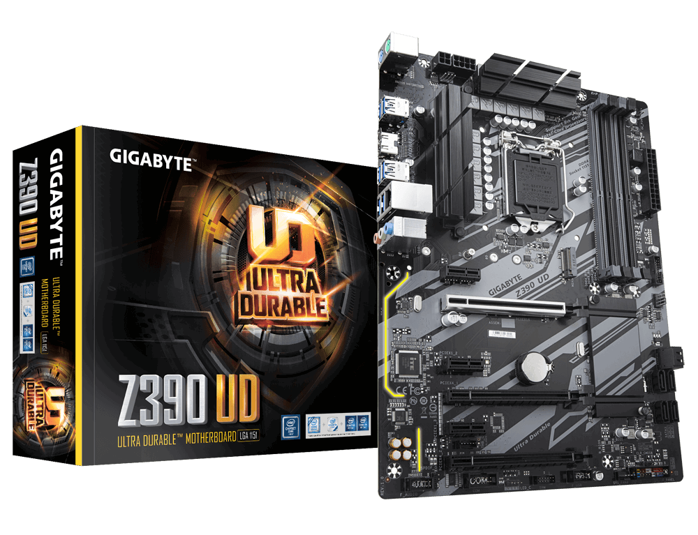 MB GIGABYTE Z390 UD / S1151 / Intel Z390 / ATX /