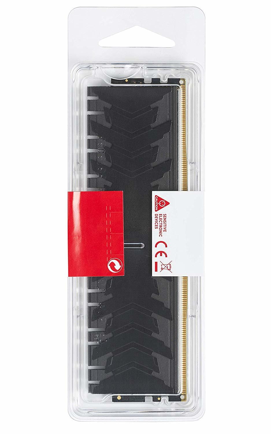 RAM Kingston HyperX Predator HX433C16PB3/8 / 8GB / DDR4-3333 / PC26660 / CL16 / 1.35V / Heat spreader / Black