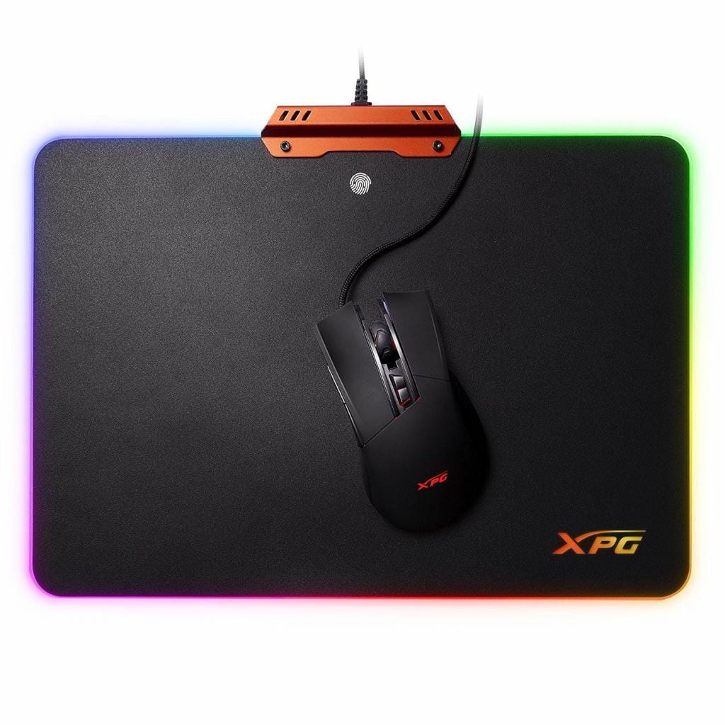BUNDLE XPG INFAREX M10 Mouse + INFAREX R10 RGB Gaming Mouse Pad / Black