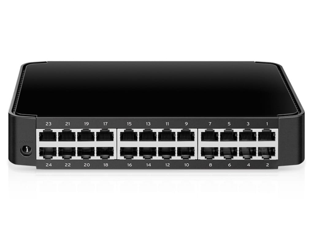 Switch TP-LINK TL-SF1024M / 24-port / 10/100Mbps / Black