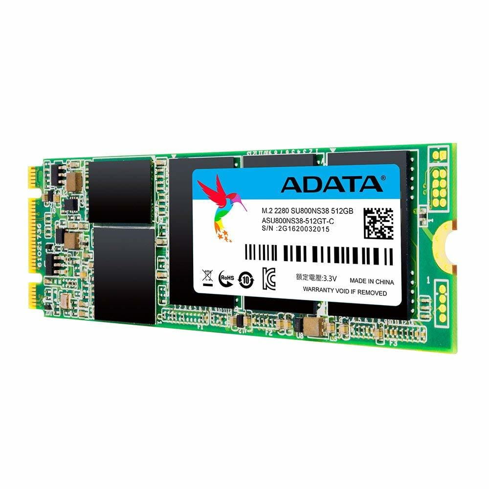 SSD ADATA Ultimate SU800 512GB / M.2 SATA / 2280 / 3D-NAND TLC / ASU800NS38-512GT-C /