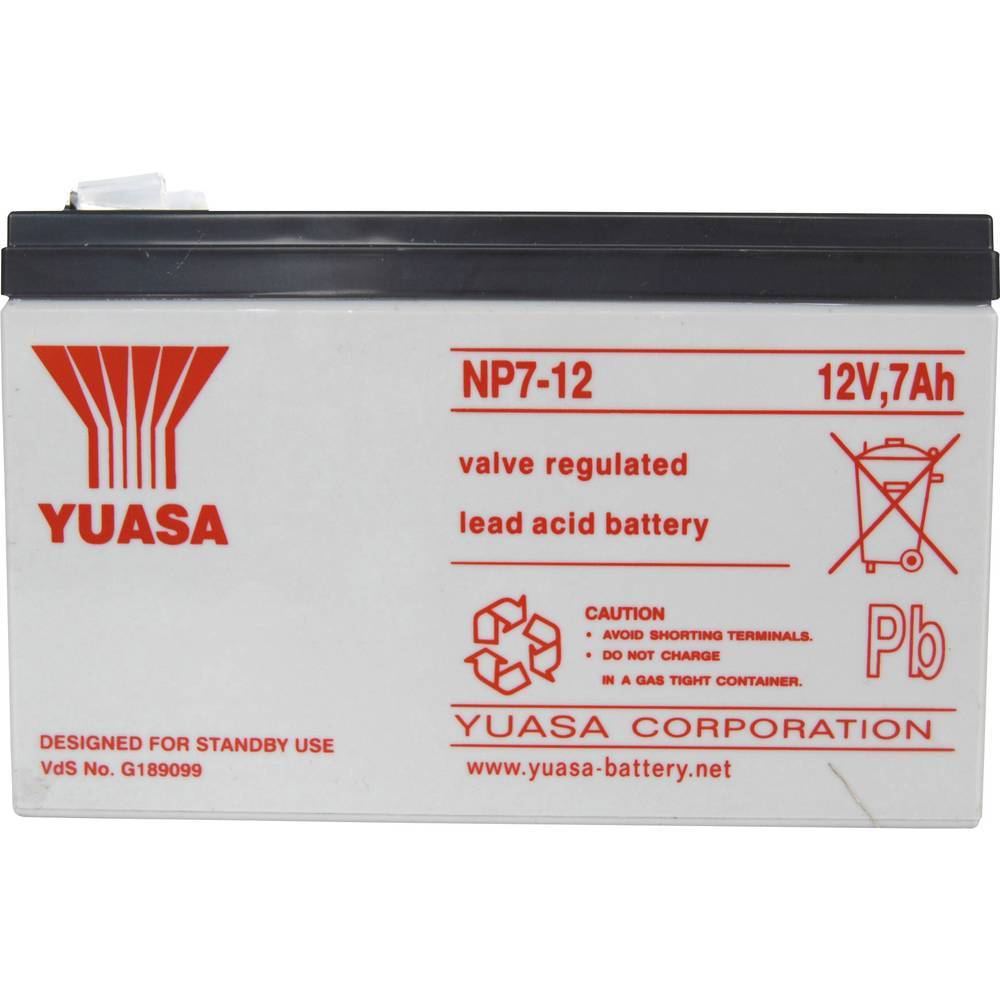 Yuasa NP7-12L / 12V / 7AH /