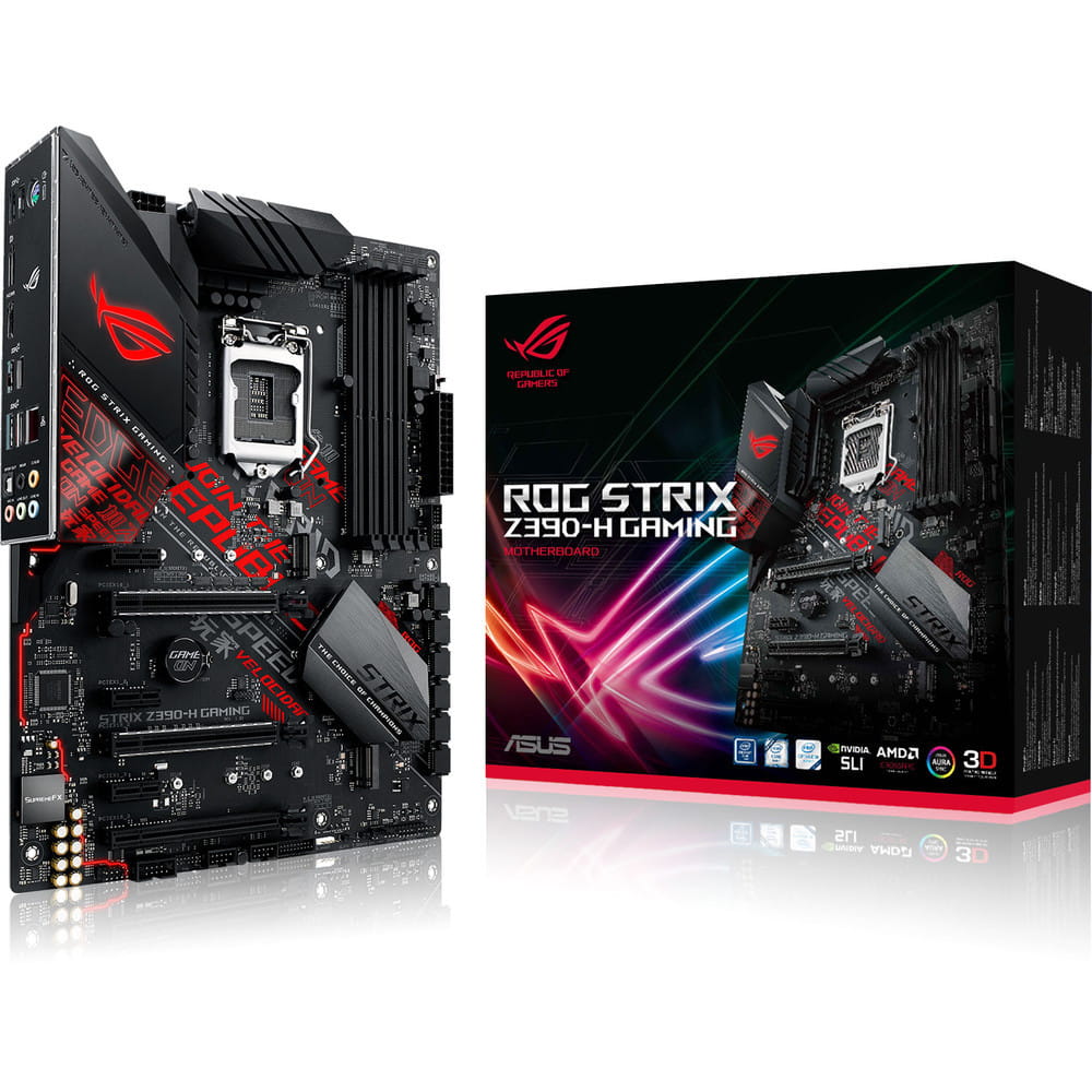 MB ASUS ROG STRIX Z390-H GAMING / Socket 1151 / Intel Z390 / Dual 4xDDR4-4266 / ATX /