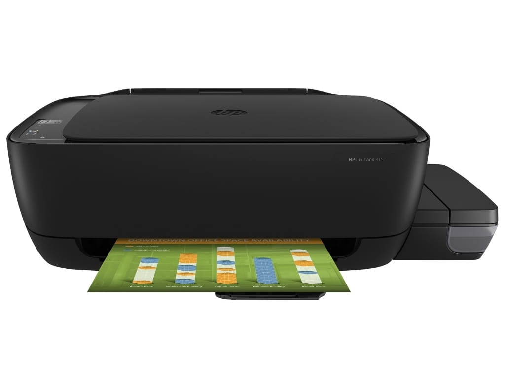 AiO HP Ink Tank 315 / Print / Copy / Scan / A4 / CISS / Z4B04A#627 / Black