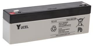 UPS Battery YUCEL Y2.3-12 / 12V / 2.3Ah /