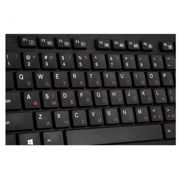 Keyboard Sven KB-E5800 / Slim / Low-proﬁle keys / Black