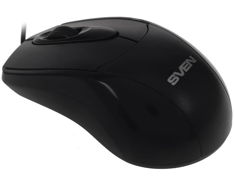 Mouse Sven RX-110 / Optical / Ambidextrous / PS/2 / Black