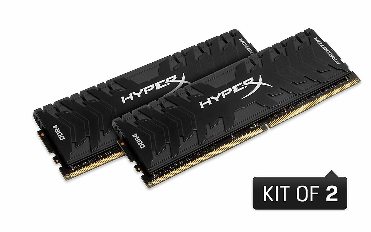 KIT RAM Kingston HyperX Predator HX433C16PB3K2/32 / 2x16GB / DDR4-3333 / PC26660 / CL16 / 1.35V /