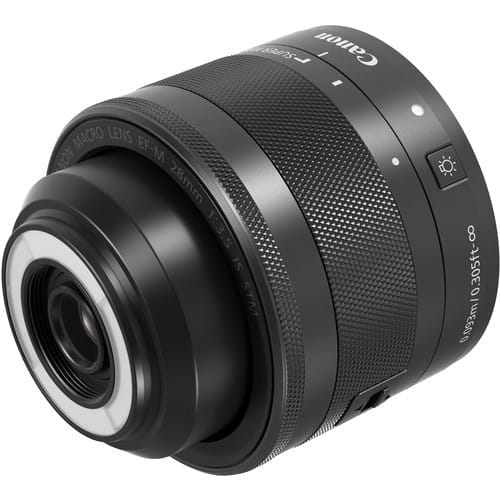 Prime Lens Canon EF-M 28 mm / f/3.5 / Macro / STM /