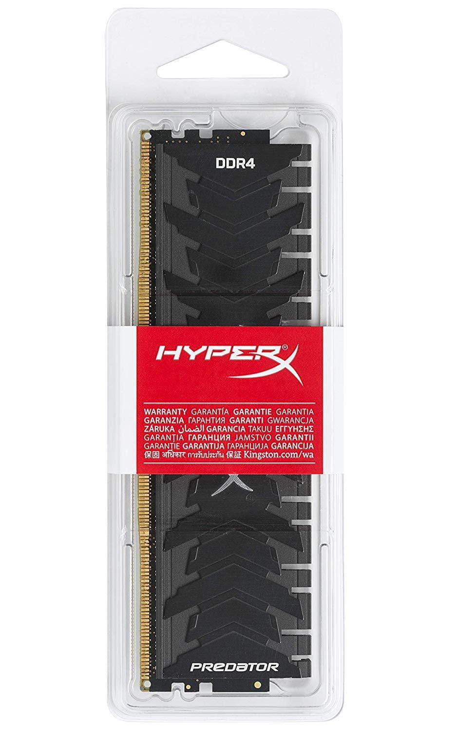 RAM Kingston HyperX Predator HX433C16PB3/16 / 16GB / DDR4-3333 / PC26660 / CL16 / 1.35V /