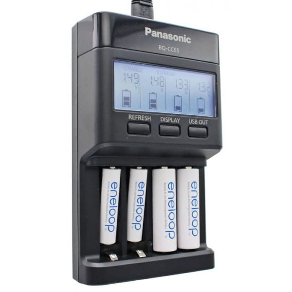 Panasonic Smart charge BQ-CC65 / with LCD /