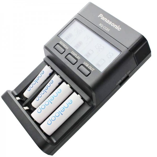 Panasonic Smart charge BQ-CC65 / with LCD /