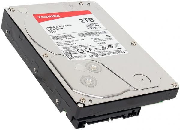 3.5" HDD Toshiba P300 / 2.0TB / 64Mb / 7200rpm / SATA / HDWD120UZSVA