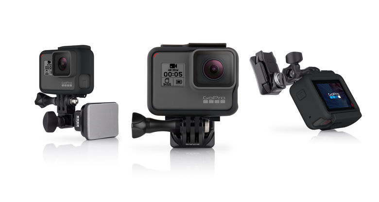 GoPro Helmet Front + Side Mount AHFSM-001