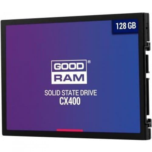 2.5" SSD GOODRAM CX400 / 128GB / 7mm / SATAIII / Phison PS3111-S11 / 3D NAND TLC / SSDPR-CX400-128 /