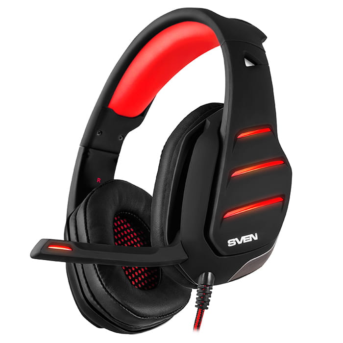 Headset Sven AP-U997MV / 115dB / Surround sound 7.1 / Black
