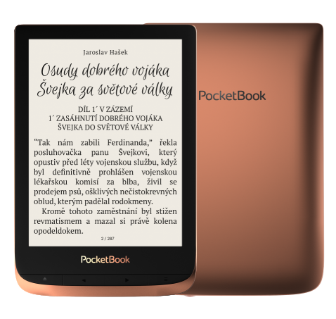 PocketBook Touch HD 3 / 6" E InkCarta / Wi-Fi / SMARTlight / HZO Protection / Copper