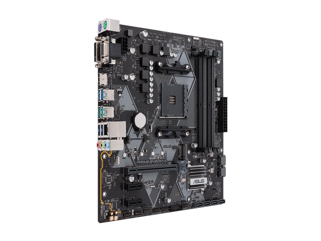 MB ASUS PRIME B450M-A / mATX / Socket AM4 / AMD B450 / Dual 2xDDR4-3466 / APU AMD graphics /