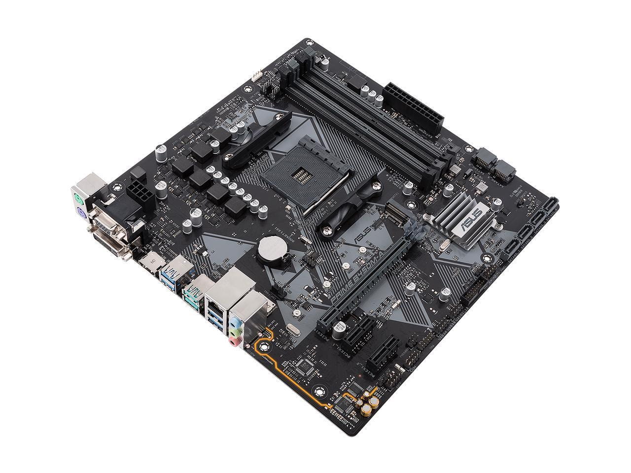 MB ASUS PRIME B450M-A / mATX / Socket AM4 / AMD B450 / Dual 2xDDR4-3466 / APU AMD graphics /