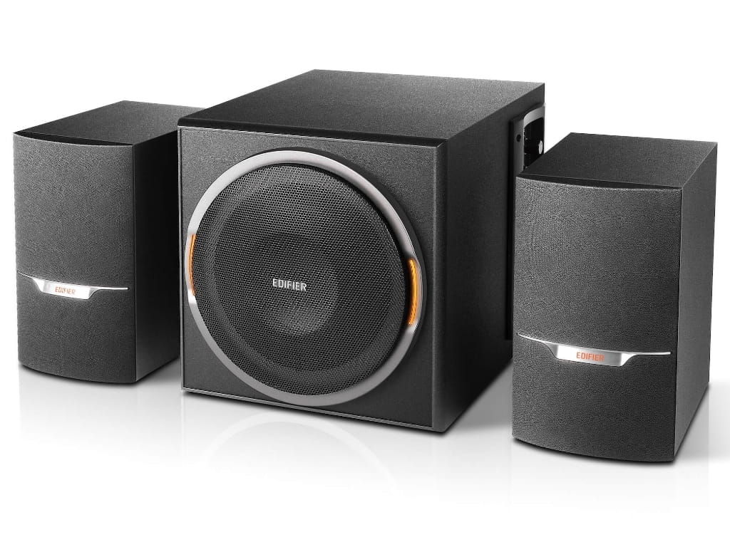 Speakers Edifier XM3BT / 2.1 / 38W RMS / FM Radio / Black