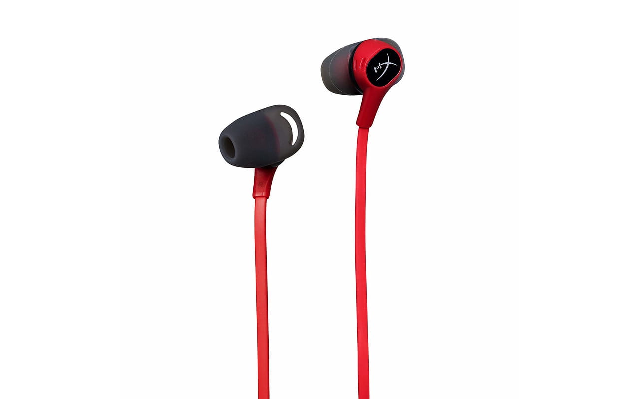 Headset Kingston HyperX Cloud Earbuds / HX-HSCEB-RD / Red